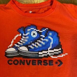 COPY - Converse boys orange T-shirt large size 12